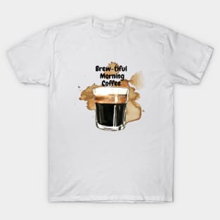 Coffee Cafe Cafeteria Vintage Retro T-Shirt